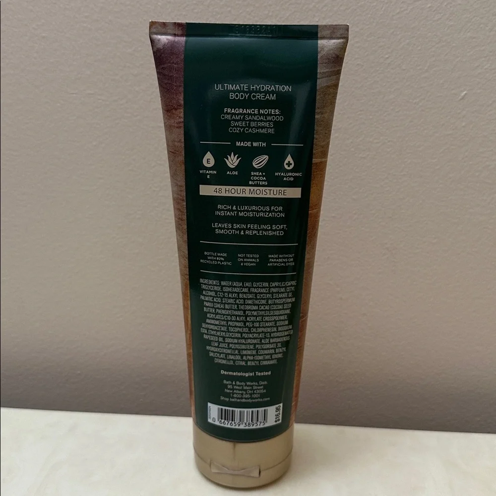 NIB Bath and Body Works Full Size Sunrise Woods Shower Gel and Body Cream Set